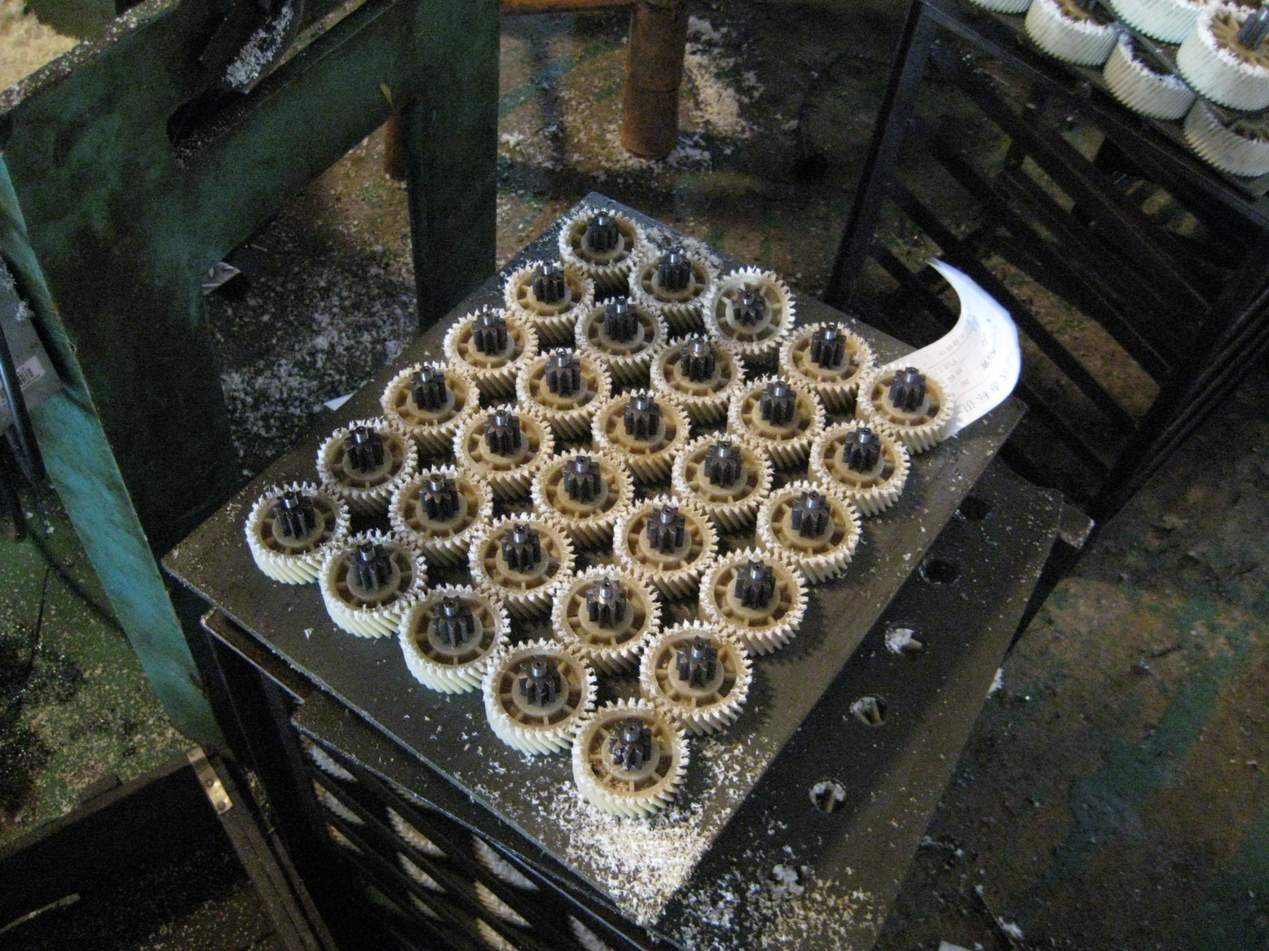processing in the factory